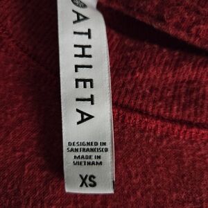 Athleta Red Sweater